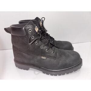Irish Setter Boots Black Size 8 Leather